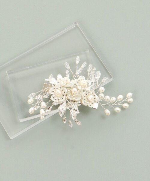 MAJESTIC LEGON / マジェスティックレゴン カチューシャ・カチューム・その他 | フラワーモチーフヘアクリップ | 詳細4