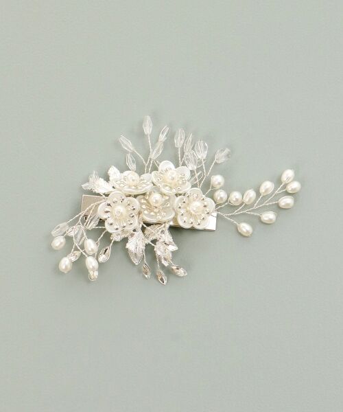 MAJESTIC LEGON / マジェスティックレゴン カチューシャ・カチューム・その他 | フラワーモチーフヘアクリップ | 詳細5