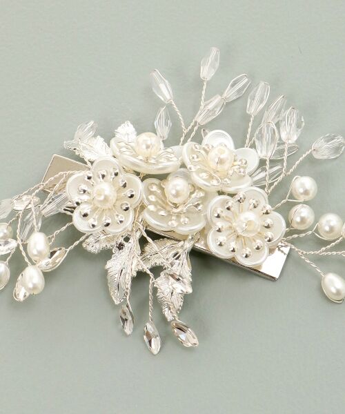 MAJESTIC LEGON / マジェスティックレゴン カチューシャ・カチューム・その他 | フラワーモチーフヘアクリップ | 詳細7