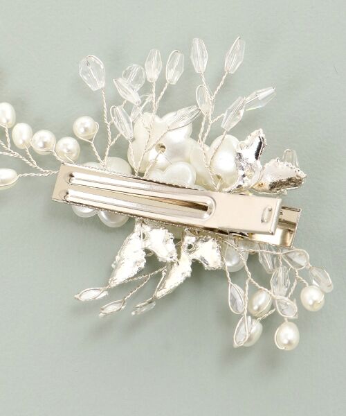 MAJESTIC LEGON / マジェスティックレゴン カチューシャ・カチューム・その他 | フラワーモチーフヘアクリップ | 詳細8