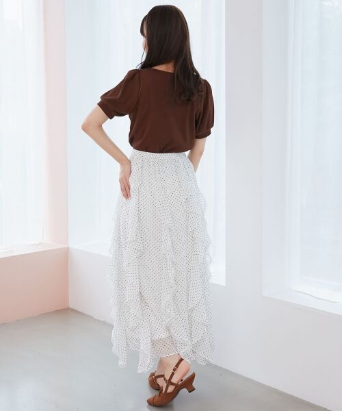 MAJESTIC LEGON / マジェスティックレゴン カットソー | ギャザードッキングカットトップス | 詳細27