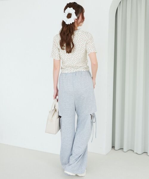 MAJESTIC LEGON / マジェスティックレゴン カットソー | フロントリボンレイヤード風トップス | 詳細12