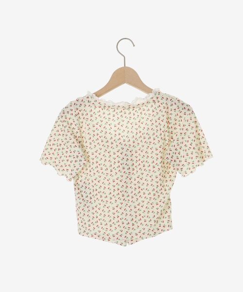 MAJESTIC LEGON / マジェスティックレゴン カットソー | フロントリボンレイヤード風トップス | 詳細27