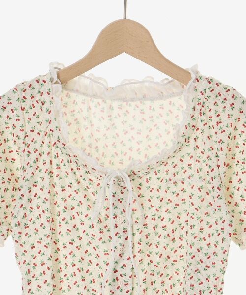 MAJESTIC LEGON / マジェスティックレゴン カットソー | フロントリボンレイヤード風トップス | 詳細28