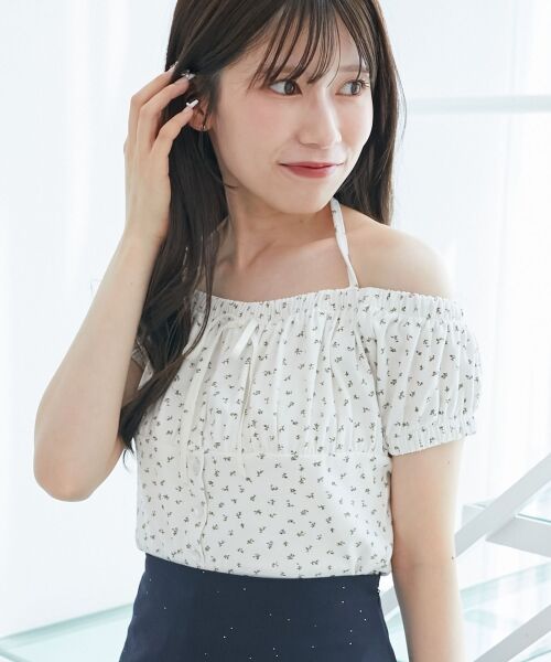 MAJESTIC LEGON / マジェスティックレゴン カットソー | リボン付きホルターネックカットソー | 詳細16