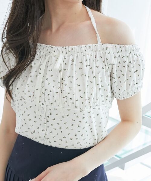 MAJESTIC LEGON / マジェスティックレゴン カットソー | リボン付きホルターネックカットソー | 詳細18