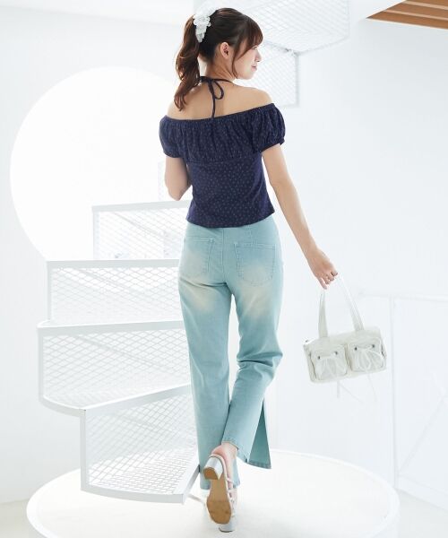 MAJESTIC LEGON / マジェスティックレゴン カットソー | リボン付きホルターネックカットソー | 詳細29