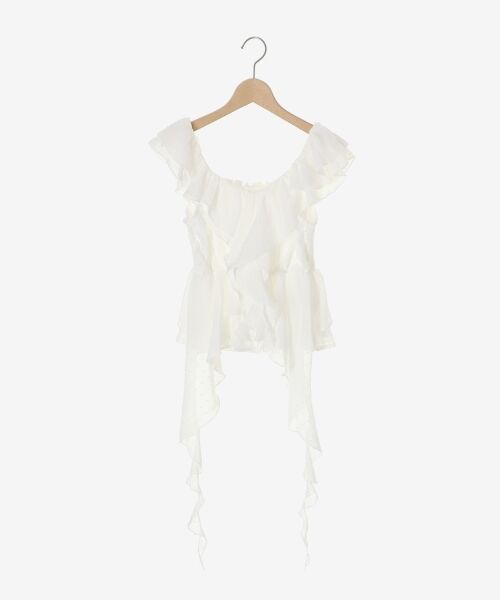 MAJESTIC LEGON / マジェスティックレゴン キャミソール・チューブトップ | フリルビスチェ | 詳細25