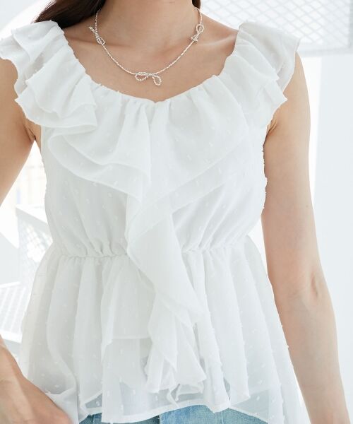 MAJESTIC LEGON / マジェスティックレゴン キャミソール・チューブトップ | フリルビスチェ | 詳細8