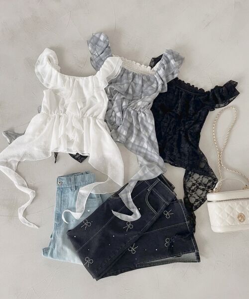 MAJESTIC LEGON / マジェスティックレゴン キャミソール・チューブトップ | フリルビスチェ | 詳細9