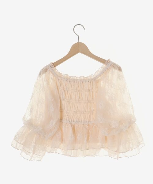 MAJESTIC LEGON / マジェスティックレゴン シャツ・ブラウス | ◎2wayペプラムシアーブラウス | 詳細25