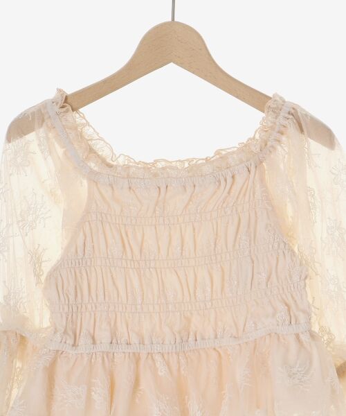 MAJESTIC LEGON / マジェスティックレゴン シャツ・ブラウス | ◎2wayペプラムシアーブラウス | 詳細26