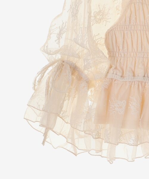 MAJESTIC LEGON / マジェスティックレゴン シャツ・ブラウス | ◎2wayペプラムシアーブラウス | 詳細27