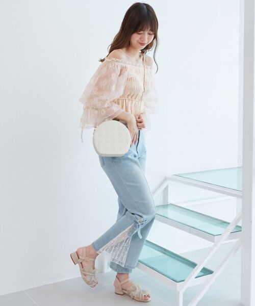 MAJESTIC LEGON / マジェスティックレゴン シャツ・ブラウス | ◎2wayペプラムシアーブラウス | 詳細9