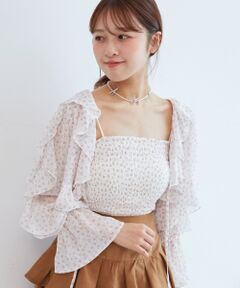 MAJESTIC LEGON / マジェスティックレゴン シャツ・ブラウス | キャミセットフリルブラウス