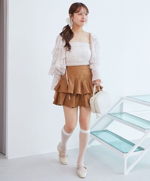 MAJESTIC LEGON / マジェスティックレゴン シャツ・ブラウス | キャミセットフリルブラウス | 詳細12