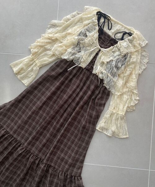 MAJESTIC LEGON / マジェスティックレゴン シャツ・ブラウス | キャミセットフリルブラウス | 詳細2
