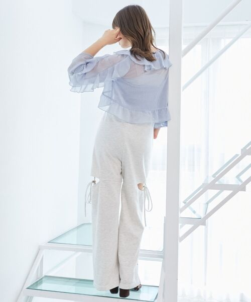 MAJESTIC LEGON / マジェスティックレゴン シャツ・ブラウス | キャミセットフリルブラウス | 詳細22