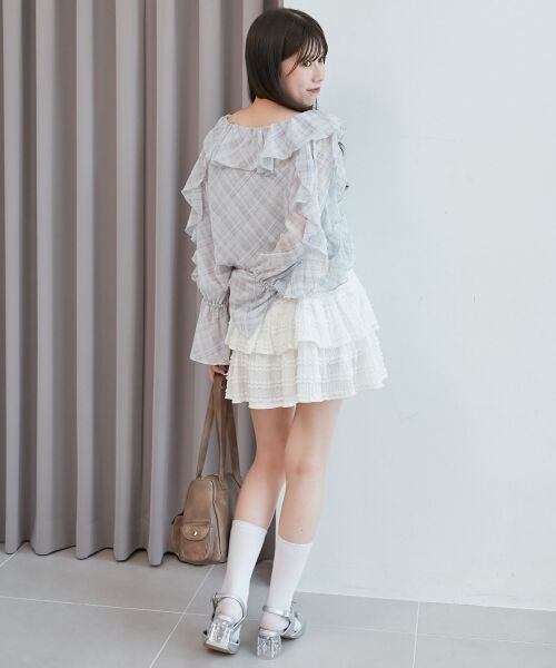 MAJESTIC LEGON / マジェスティックレゴン シャツ・ブラウス | キャミセットフリルブラウス | 詳細30