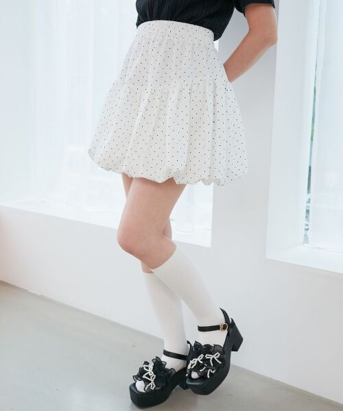 MAJESTIC LEGON / マジェスティックレゴン ミニ・ひざ丈スカート | バルーンミニスカパン | 詳細11
