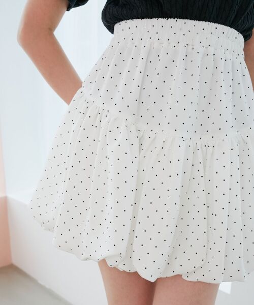 MAJESTIC LEGON / マジェスティックレゴン ミニ・ひざ丈スカート | バルーンミニスカパン | 詳細13