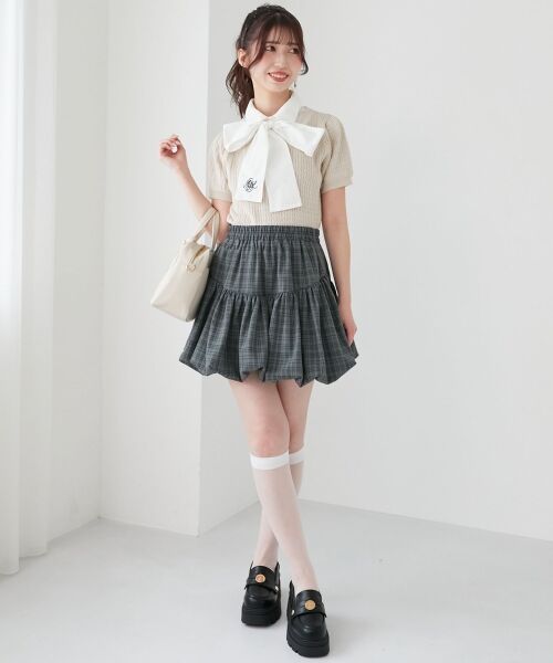 MAJESTIC LEGON / マジェスティックレゴン ミニ・ひざ丈スカート | バルーンミニスカパン | 詳細16