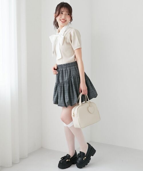 MAJESTIC LEGON / マジェスティックレゴン ミニ・ひざ丈スカート | バルーンミニスカパン | 詳細18