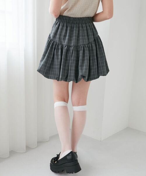 MAJESTIC LEGON / マジェスティックレゴン ミニ・ひざ丈スカート | バルーンミニスカパン | 詳細22