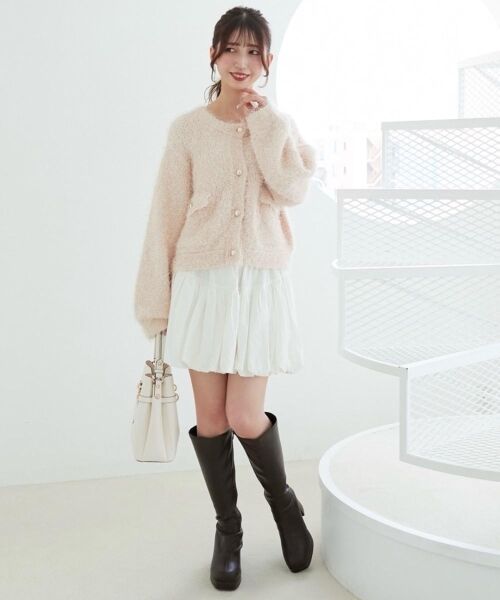 MAJESTIC LEGON / マジェスティックレゴン ミニ・ひざ丈スカート | バルーンミニスカパン | 詳細24