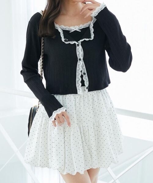 MAJESTIC LEGON / マジェスティックレゴン ミニ・ひざ丈スカート | バルーンミニスカパン | 詳細5