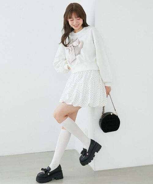MAJESTIC LEGON / マジェスティックレゴン ミニ・ひざ丈スカート | バルーンミニスカパン | 詳細6