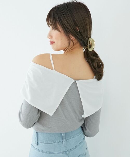 MAJESTIC LEGON / マジェスティックレゴン カットソー | オフショルリボントップス | 詳細15