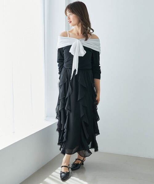 MAJESTIC LEGON / マジェスティックレゴン カットソー | オフショルリボントップス | 詳細19