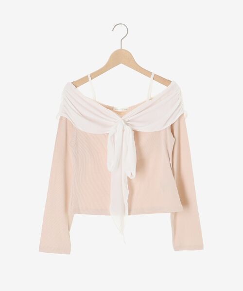 MAJESTIC LEGON / マジェスティックレゴン カットソー | オフショルリボントップス | 詳細27