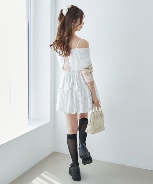 MAJESTIC LEGON / マジェスティックレゴン カットソー | オフショルリボントップス | 詳細4