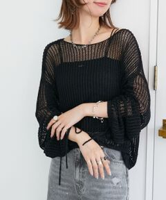 MAJESTIC LEGON / マジェスティックレゴン ニット・セーター | キラキラメッシュニット