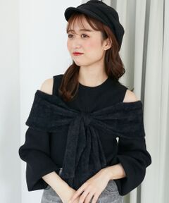 MAJESTIC LEGON / マジェスティックレゴン ニット・セーター | アソートデザインリボンニットトップス