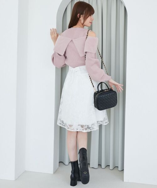 MAJESTIC LEGON / マジェスティックレゴン ニット・セーター | アソートデザインリボンニットトップス | 詳細28