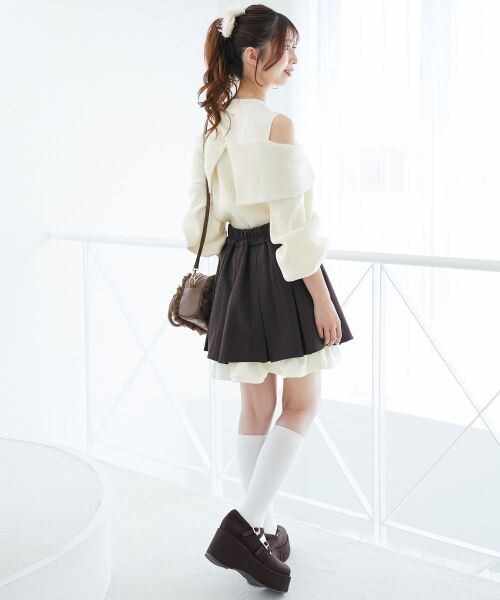 MAJESTIC LEGON / マジェスティックレゴン ニット・セーター | アソートデザインリボンニットトップス | 詳細21