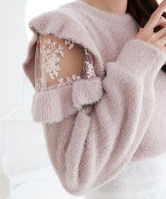 MAJESTIC LEGON / マジェスティックレゴン ニット・セーター | Ladyフリルシャギーニット