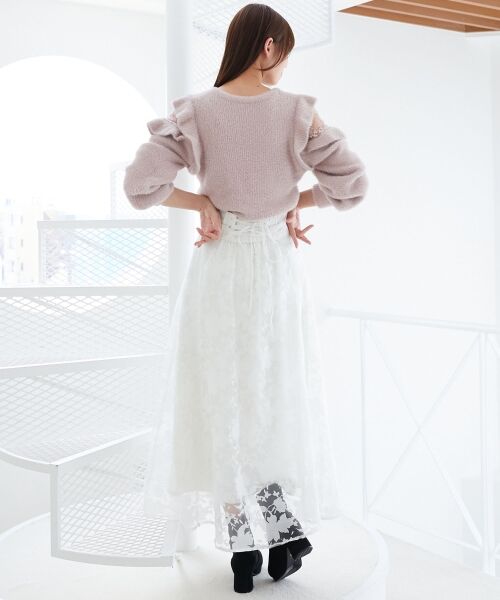 MAJESTIC LEGON / マジェスティックレゴン ニット・セーター | Ladyフリルシャギーニット | 詳細23