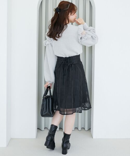 MAJESTIC LEGON / マジェスティックレゴン ニット・セーター | Ladyフリルシャギーニット | 詳細30