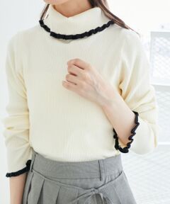 MAJESTIC LEGON / マジェスティックレゴン ニット・セーター | プチフリルタートルニット