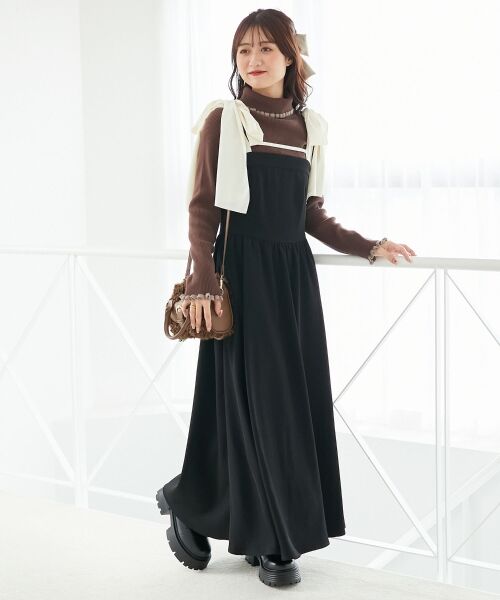 MAJESTIC LEGON / マジェスティックレゴン ニット・セーター | プチフリルタートルニット | 詳細26