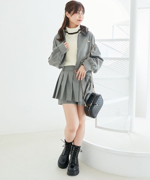 MAJESTIC LEGON / マジェスティックレゴン ニット・セーター | プチフリルタートルニット | 詳細3