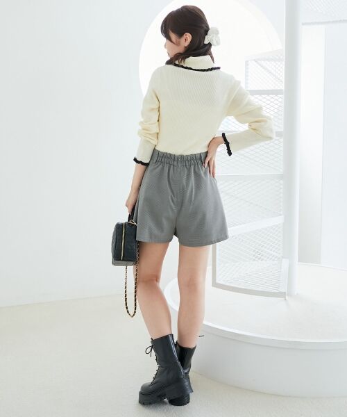 MAJESTIC LEGON / マジェスティックレゴン ニット・セーター | プチフリルタートルニット | 詳細7