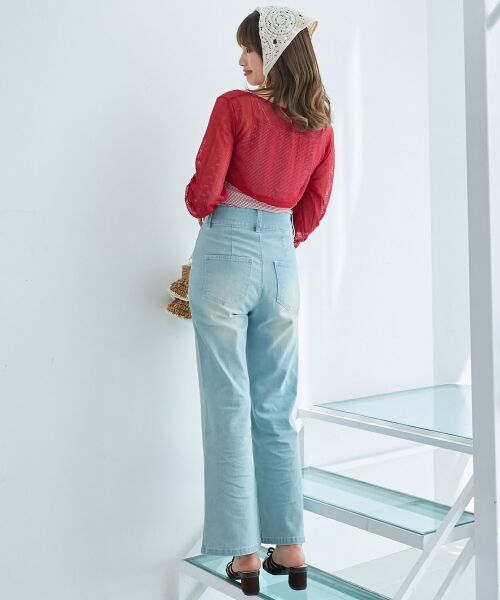 MAJESTIC LEGON / マジェスティックレゴン ニット・セーター | 透かしリボンニット×キャミセット | 詳細17