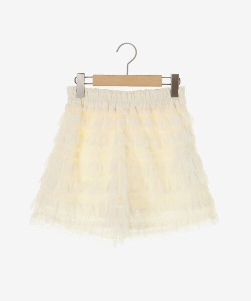 MAJESTIC LEGON / マジェスティックレゴン ショート・ハーフ・半端丈パンツ | レースティアードショートパンツ | 詳細27