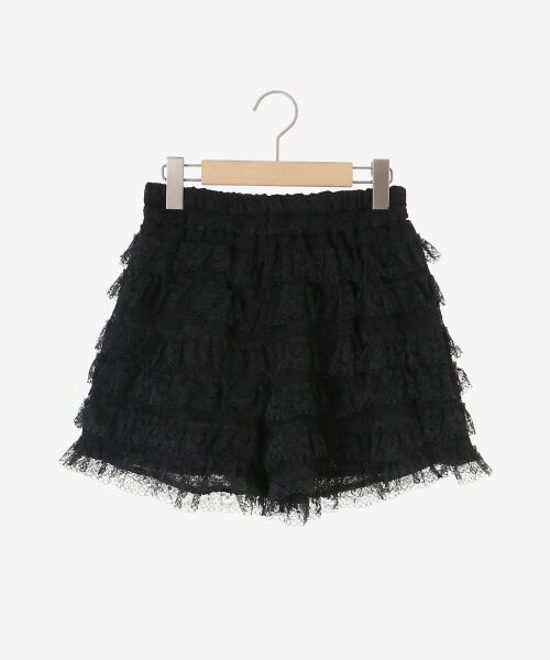 MAJESTIC LEGON / マジェスティックレゴン ショート・ハーフ・半端丈パンツ | レースティアードショートパンツ | 詳細29