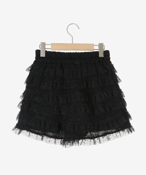 MAJESTIC LEGON / マジェスティックレゴン ショート・ハーフ・半端丈パンツ | レースティアードショートパンツ | 詳細30